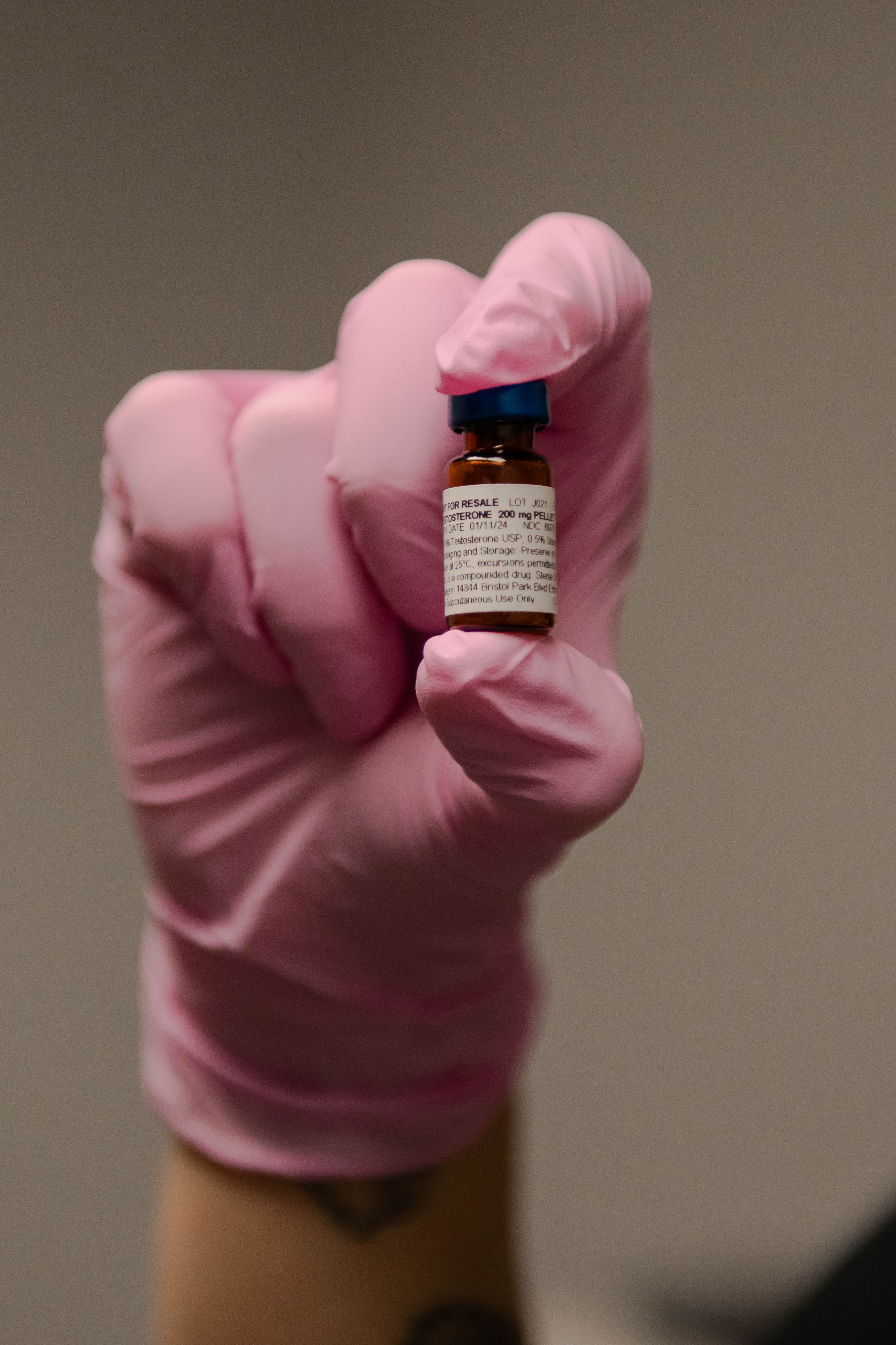Hormone therapy vials